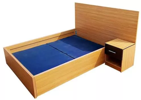 Glossy Bed Frame Design