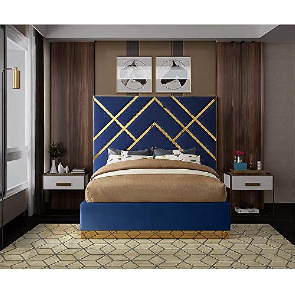 Polished Gold Bedframe Design