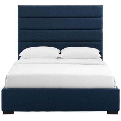 Navy Haven Platform Bedframe Navy Haven Platform Bedframe