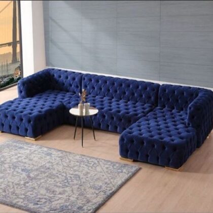 Luxurious Velvet Sectional Sofa Luxurious Velvet Sectional Sofa