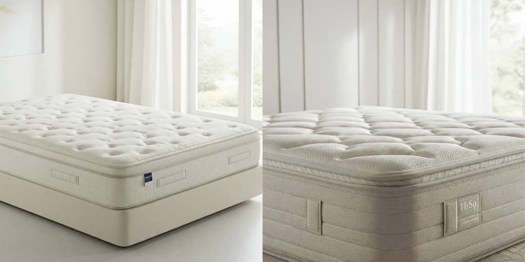 What are the different types of 75×72 mattresses available