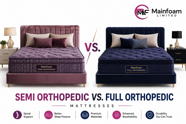 Mattress comparison: semi vs full orthopedic