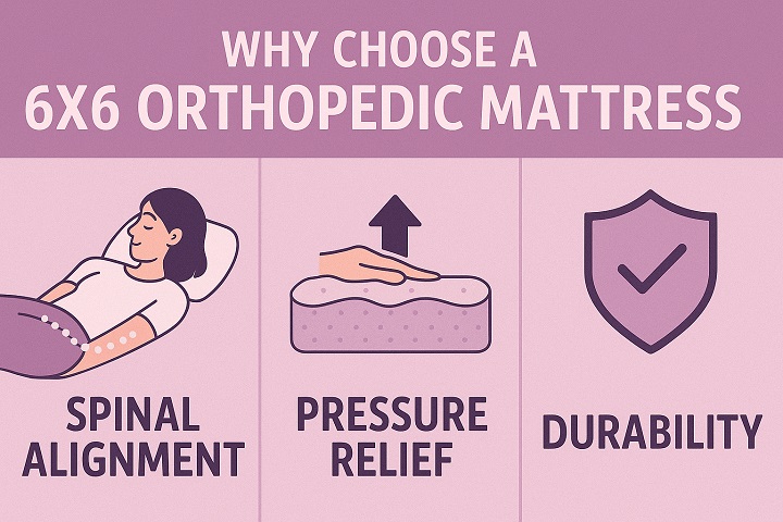 Why Choose a 6X6 Orthopedic Mattress?
