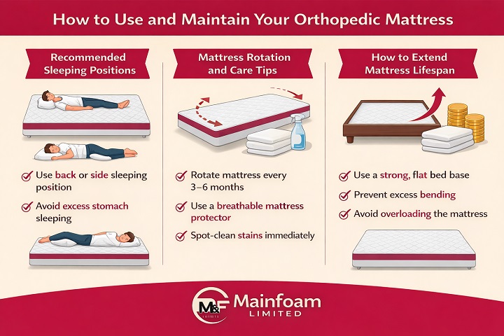 Orthopedic Mattress Care & Maintenance Guide | Mainfoam