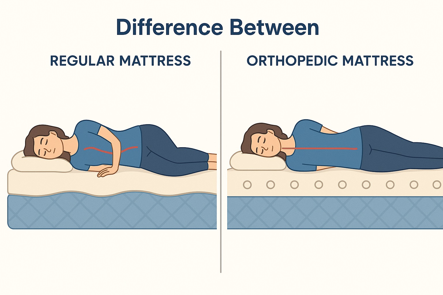 Difference Between Regular Mattress and Orthopedic Mattress (2)