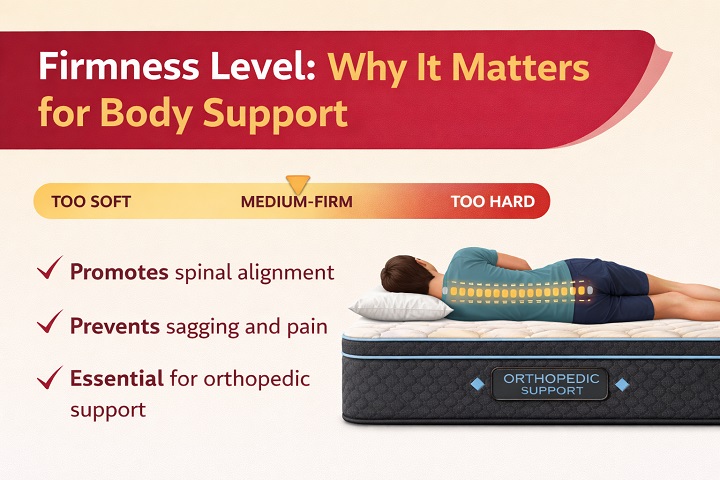 Firmness Level: Why It Matters for Body Support Firmness Level: Why It Matters for Body Support