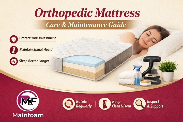 Orthopedic Mattress Care & Maintenance Guide | M&F Mainfoam