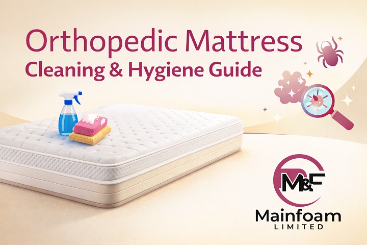 Orthopedic Mattress Cleaning & Hygiene Guide | M&F Mainfoam