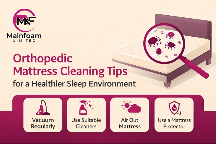 Orthopedic Mattress Cleaning Tips for a Healthier Sleep Environment