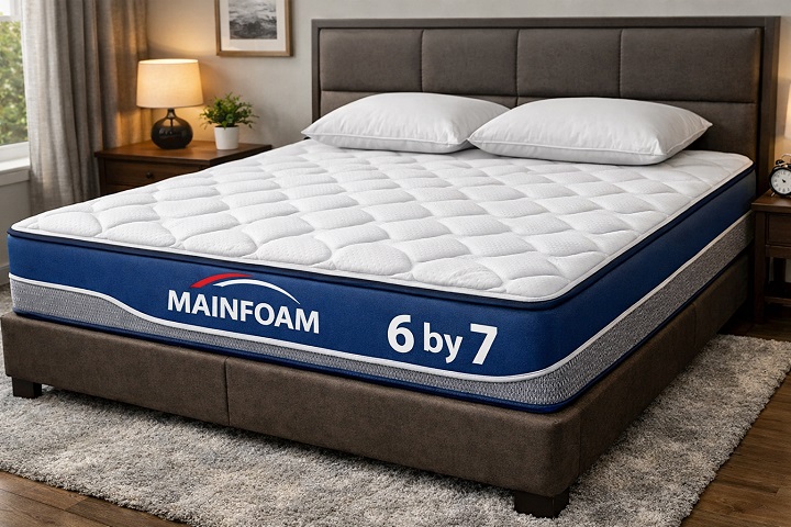 Spacious Comfort Starts with a Mainfoam 6 by 7 Mattress