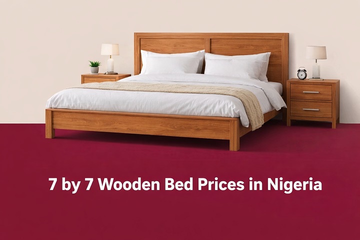 7 by 7 Wooden Bed Prices in Nigeria