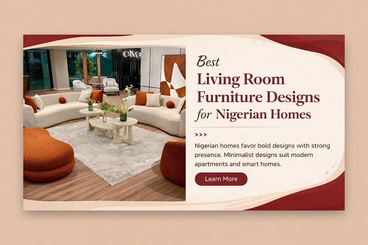 Best Living Room Furniture Designs for Nigerian Homes