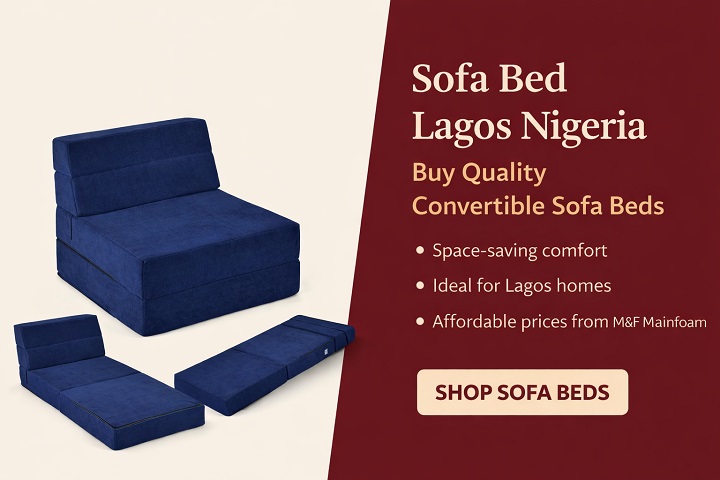 Sofa Bed Lagos Nigeria | Buy Quality Convertible Sofa Beds