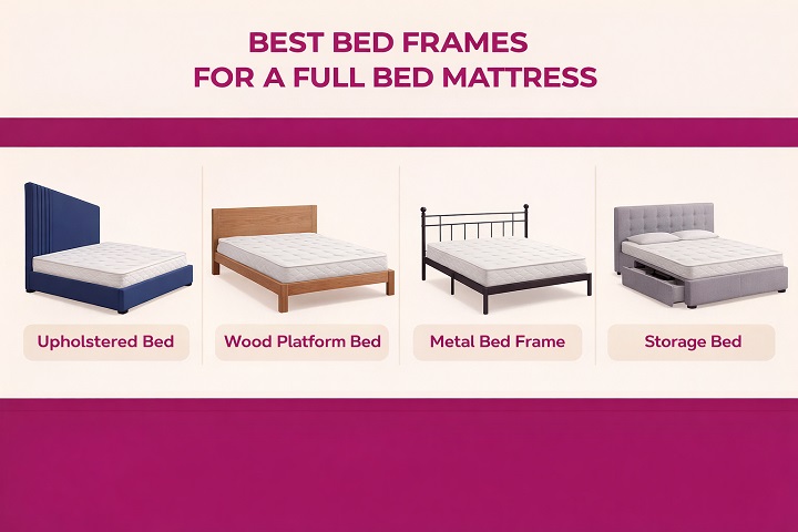 Best Bed Frames for a Full Bed Mattress