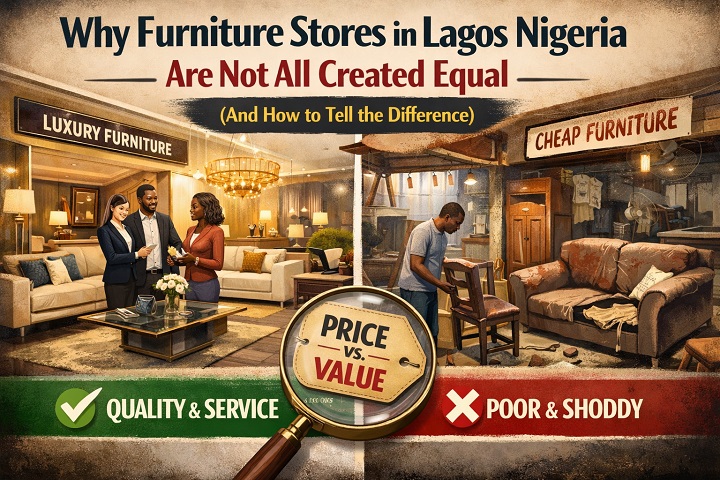 Why Furniture Stores in Lagos Nigeria Are Not All Created Equal (And How to Tell the Difference)