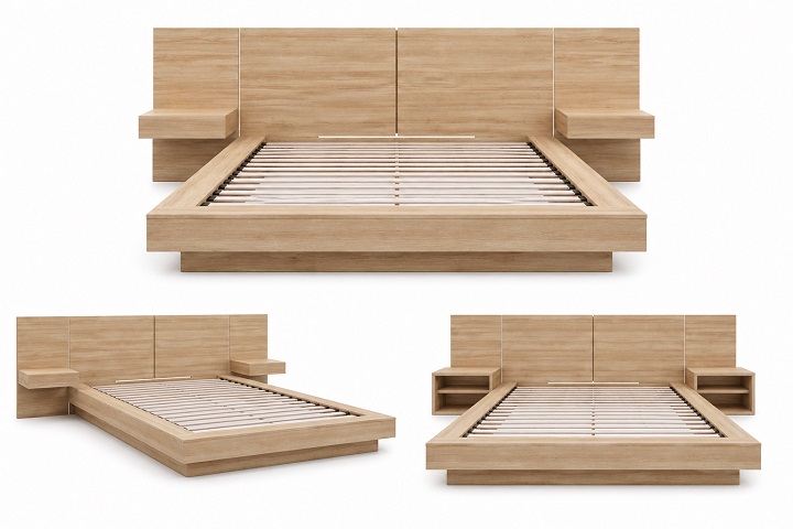 Wooden 6 by 6 Bed Frame Designs for Nigerian Homes