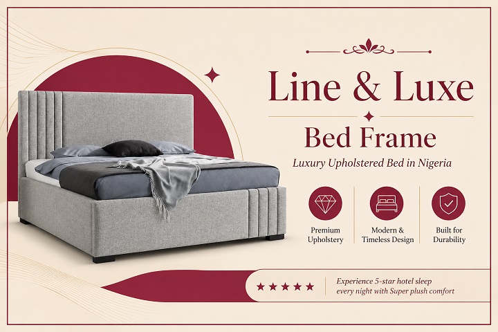 Line Luxe Modern Bed Frame