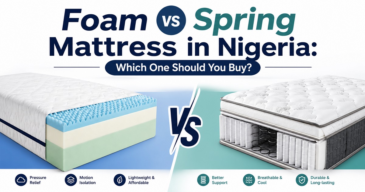 Foam vs spring mattress comparison