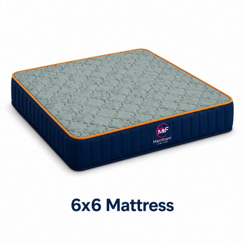 Mainfoam 6×6 Pocket Spring Mattress